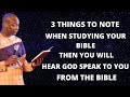 Practical ways on how to study your Bible | Apostle Joshua Selman