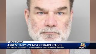 Arrest in 25-year-old rape cases