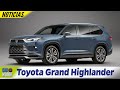 Toyota Grand Highlander 2024🚙- EL SUV MÁS GRANDE DE TOYOTA!!🔥🔥| Car Motor