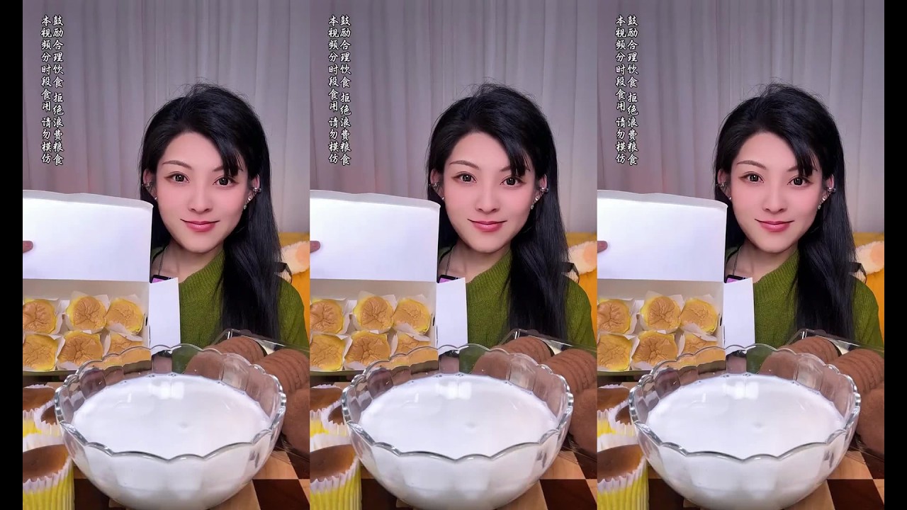 ASMR Mukbang ,Creamy Cake Dessert chocolate cake dessert recipes #jasmine