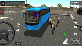 Coach Bus Simulator India Off Road Driving Bus Game Simulator 2025 Gameplay Video #bus #game #gaming screenshot 5