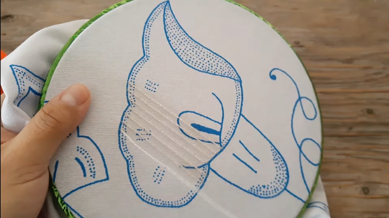 Bordado Fantasía Flor Alcatraz | Bordado Para Servilletas | El Bordador