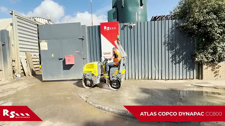 ATLAS COPCO DYNAPAC CC800 - 1.6T ROLLER - RS MACHINERY HIRE AND SALES