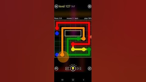 Flow free (hoop pack 7x7 level 127)