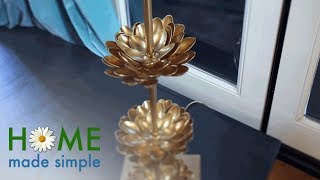 Vintage Cherry TV Media Entertainment Office Credenza Cabinet Give Your Modern Lamp a Vintage Twist | Home Made Simple | Oprah Winfrey Network