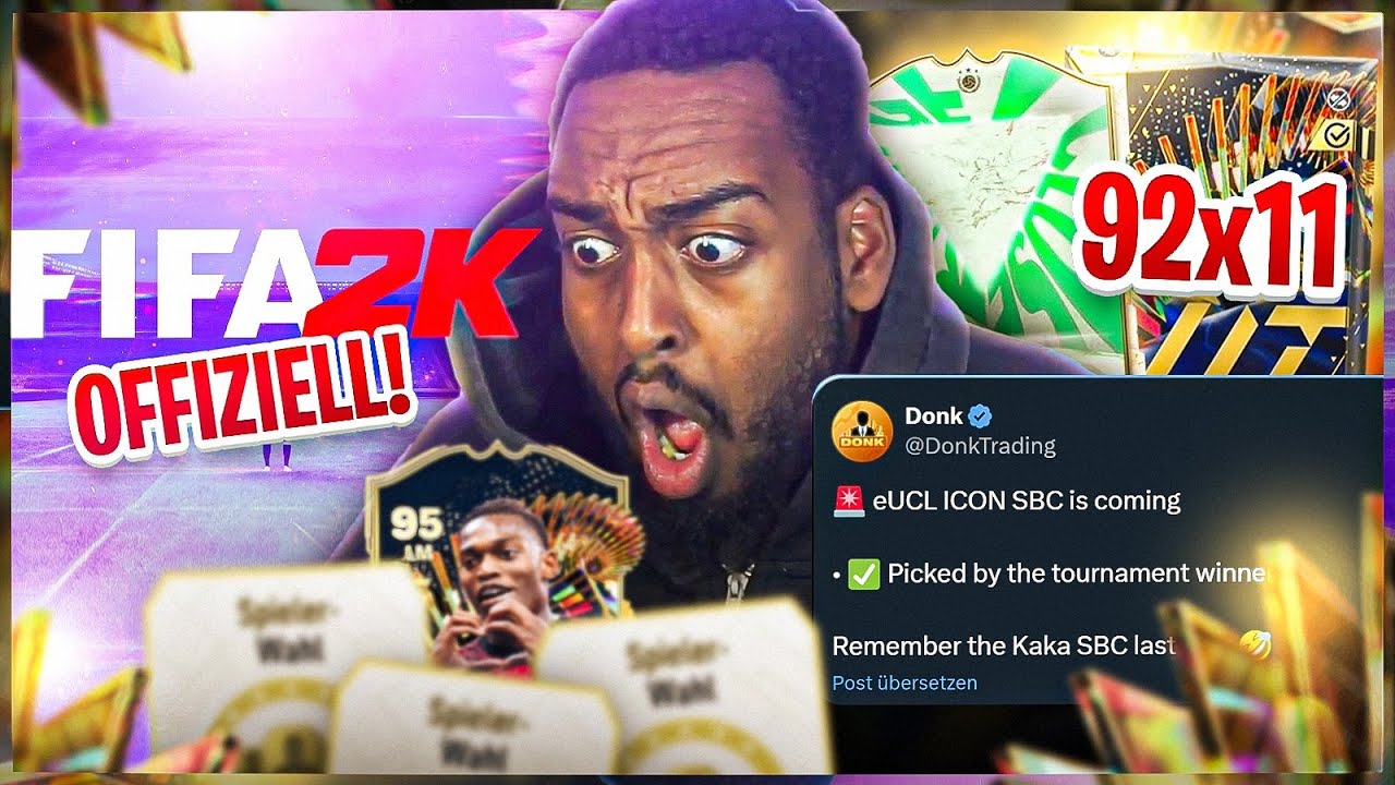 ES KOMMT EIN NEUES FIFA!!!🤯11er 92+ TOTS PACK KOMMT ZURÜCKKKⓂ WAHNSINN💥| EA FC