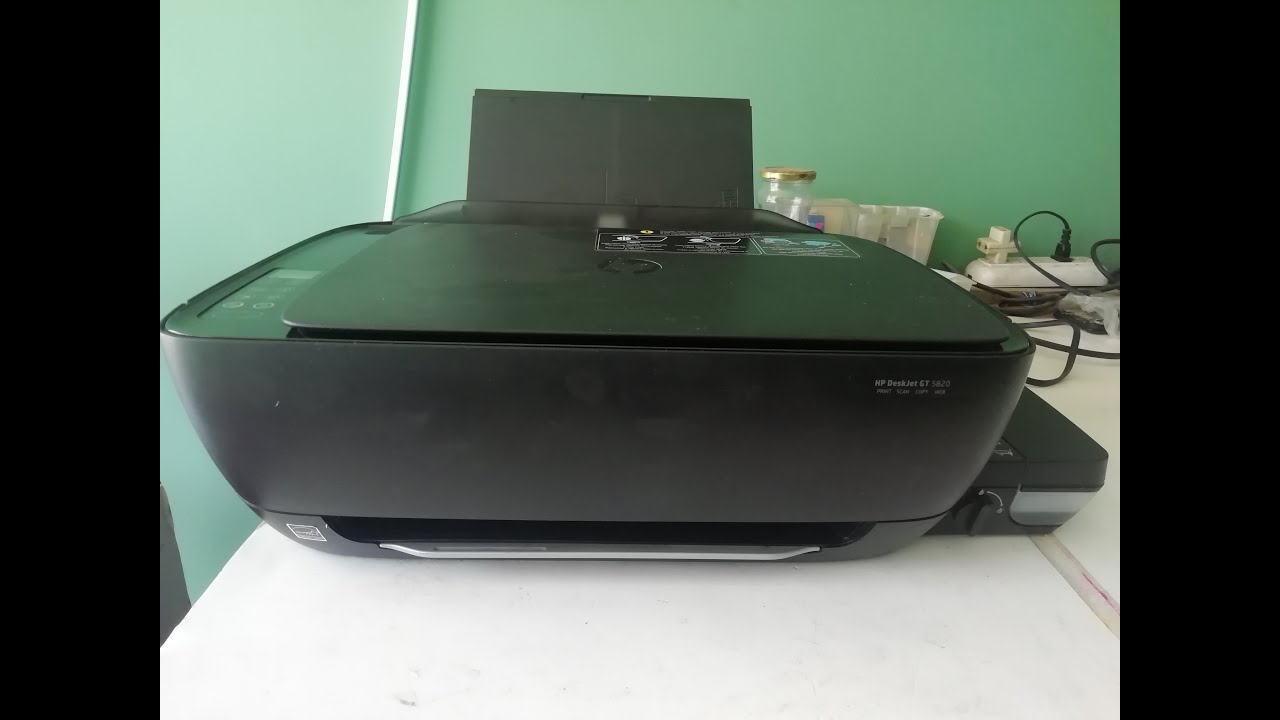 HP GT 5820 / 5810 Paper Jam Papel Trabado en Bandeja. YouTube