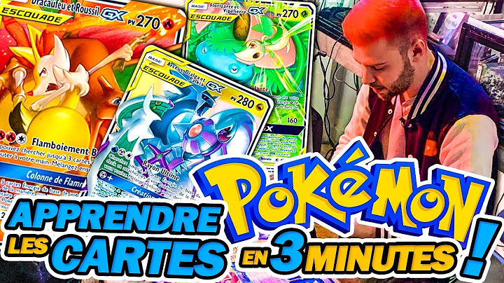 JOUER aux CARTES POKEMON en 3 MINUTES !