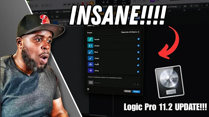 The New Stem Splitter in The Logic Pro 11.2 Update is INSANE!!