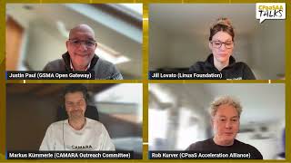 Celebrating Open Gateway at MWC with GSMA, Project CAMARA and Linux Foundation