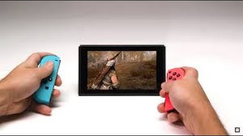 Skyrim Nintendo Switch Motion Control Excitement!