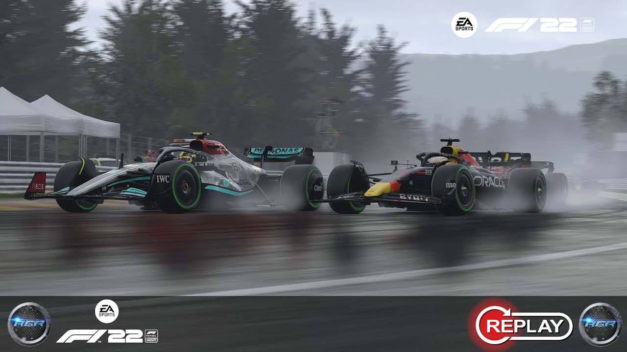 F1 2022 Race Replay # Mercedes AMG Petronas Spa Francorchamps