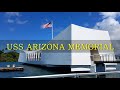 Arizona memorial  pearl harbor historic sites  hawaii 4k
