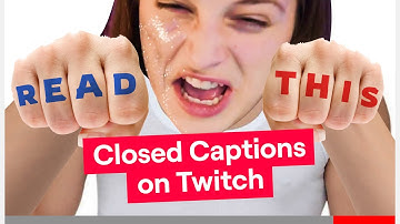How To ADD CLOSED CAPTIONS To Your Twitch Streams | qoqsik