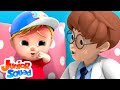 Sick Song | Baby Sick Song | Nursery Rhymes and Kids Songs with Junior Squad