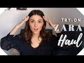 NEW IN ZARA HUGE TRY-ON HAUL 2019 | KIMISCLOSET