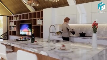 Enscape cinematic interior animation