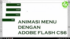 Membuat Animasi Menu Dengan Adobe Flash CS6 - Durasi: 11.42. 