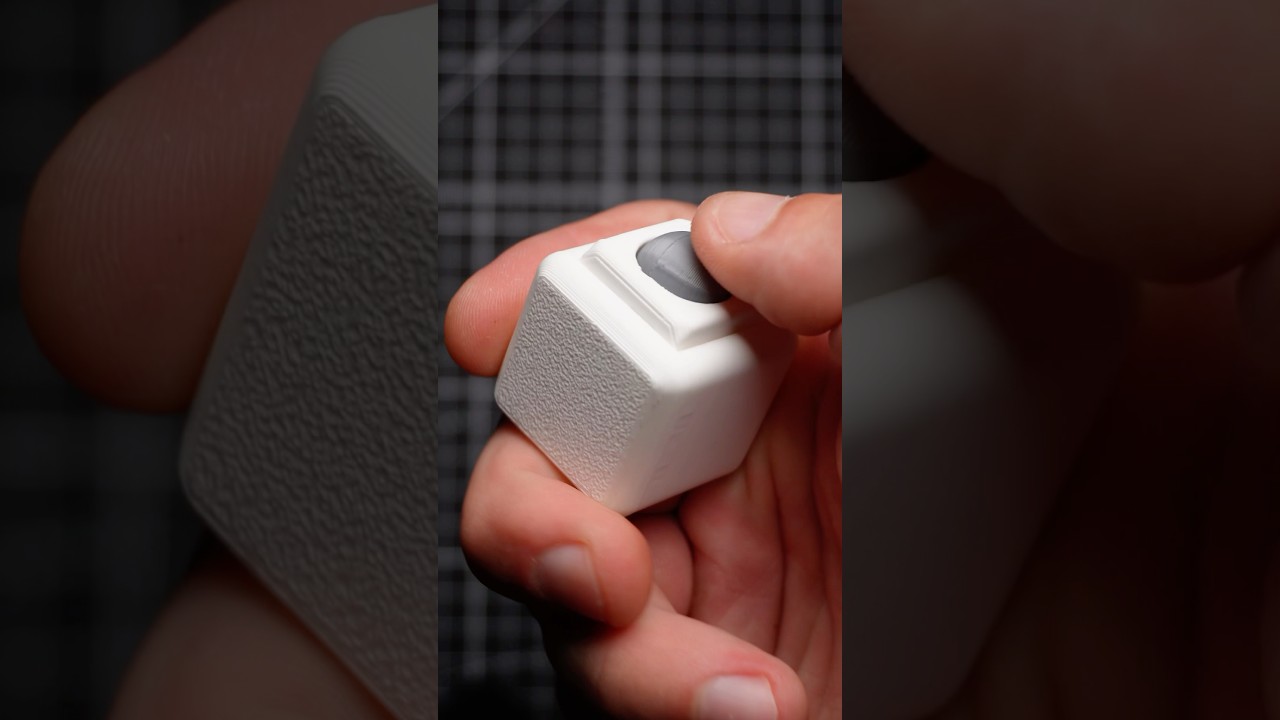 3D Printed Click Roller Fidget