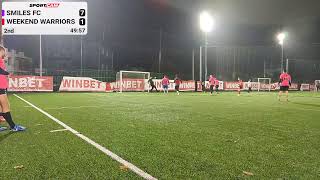 SPL Дивизия 2, 6 кръг: Smiles FC vs Weekend Warriors - 26/10/2025
