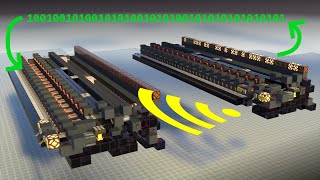 Bedrock wireless Redstone WIFI network [ Amelix SMP ]