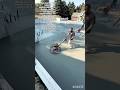 Finishing a Concrete Slab with a Walk-Behind Power Trowel #automobile #machine #constructiondive