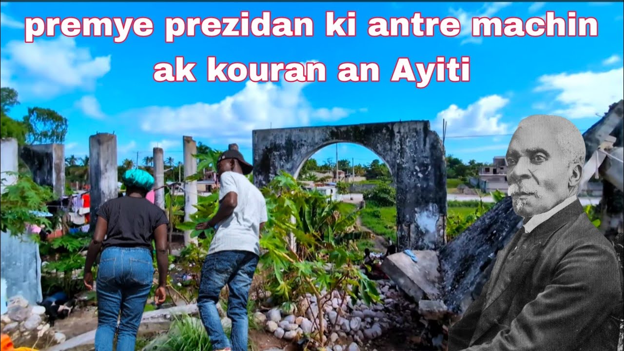 Èskew te konnen li se premye prezidan ki mete kouran ak machin an Ayiti,ebyen vin gade eta lakay li