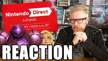 NINTENDO DIRECT 2025 REACTION - Happy Console Gamer