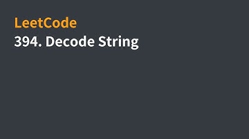 LeetCode | 394. Decode String | 中文解說
