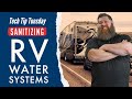 Sanitizing your RV water systems // Summerizing your RV