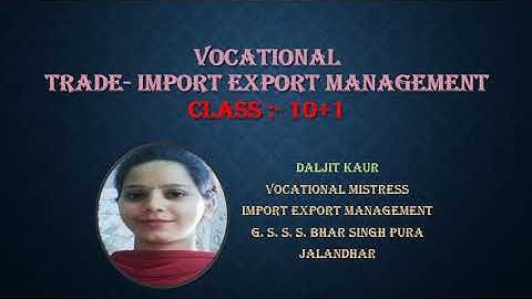 10+1 Import Export Management