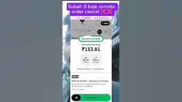 zomato order cancel ❌❌#zomato_partner #zomatodeliverypartner