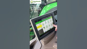 How to Change the Shortcut Bar on Your John Deere Display | Precision Ag | Cornthwaite Group