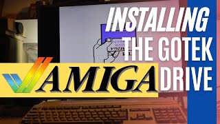 Installing the Gotek drive on the Amiga 500