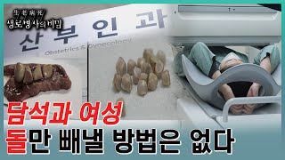 담즙과 여성 호르몬은 밀접한 반응을 형성하는데, 임신과 출산을 겪으면서 담석 발병률이 올라가는 여성들의 담석 치료와 과정 l KBS 20231018 방송