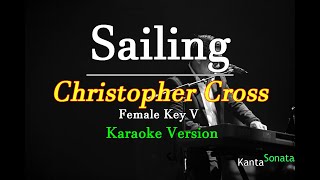 Sailing - Christopher Cross/ Female Key ( Karaoke Version)