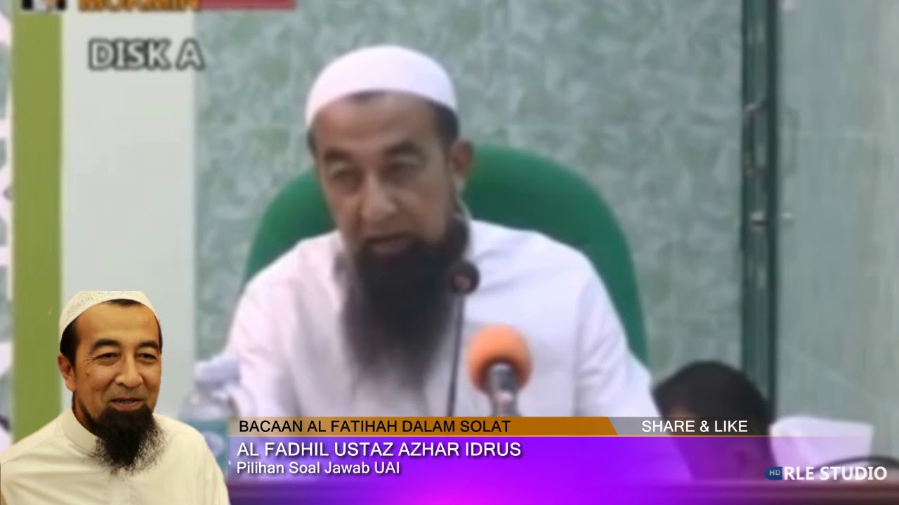 Syarat Sah Baca Al-Fatihah Dalam Solat - YouTube