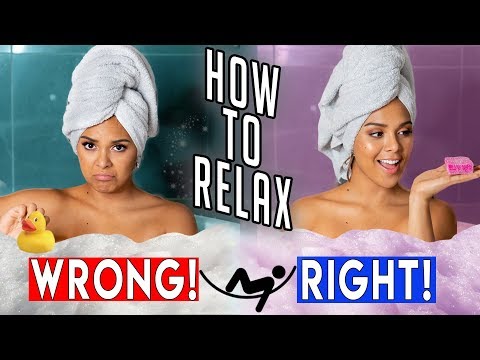 How to RELAX Your Mind &amp; Body! DIY Hacks for Stress &amp; Anxiety!