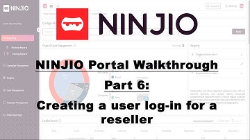 NINJIO Management Console Overview Part 6: Creating a login for a reseller