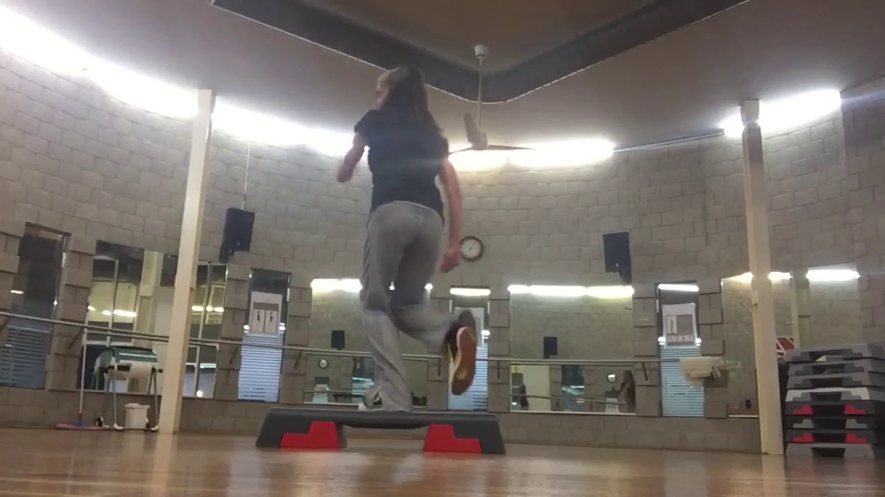 Step Aerobic Choreographie 02 02 Level I Youtube