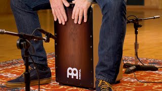 MEINL Percussion WC100EB Woodcraft Professional Cajon - Espresso Burst