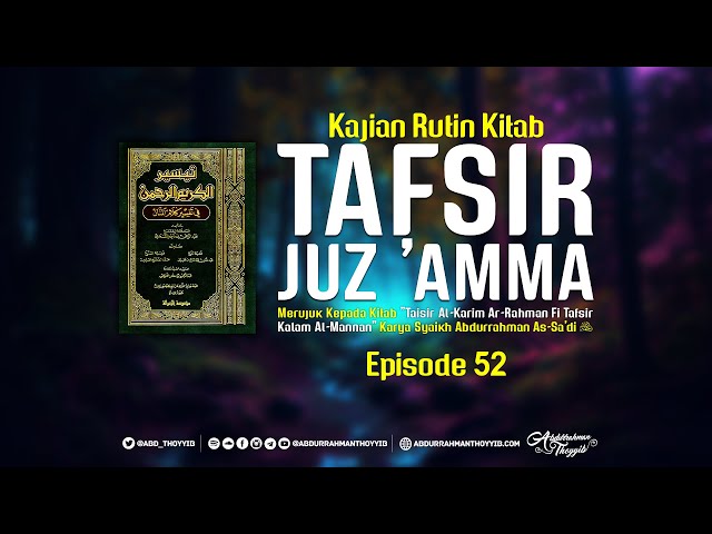 Tafsir Juz 'Amma (Eps. 52) : Tafsir Al-A'la Ayat 14-15 class=