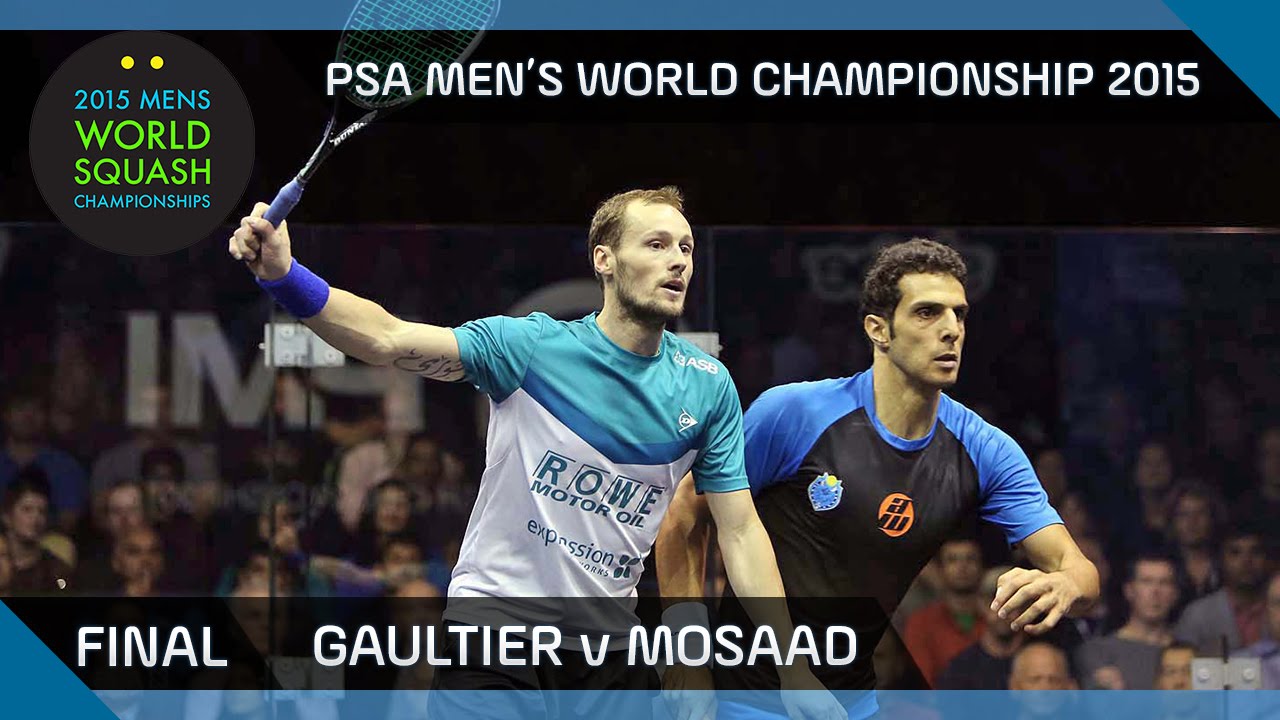 Squash: 2015 PSA Men’s World Championship Final Highlights: Gaultier v Mosaad