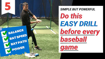 Pre-Game Hitting Drills for Tee | How to use your Batting Tee Like a Pro, Video 5