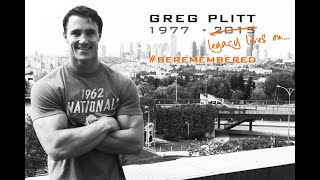 Rest In Peace LEGEND (Greg Plitt)