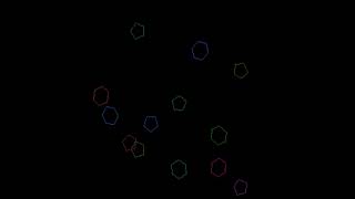 13 Rotating Polygons