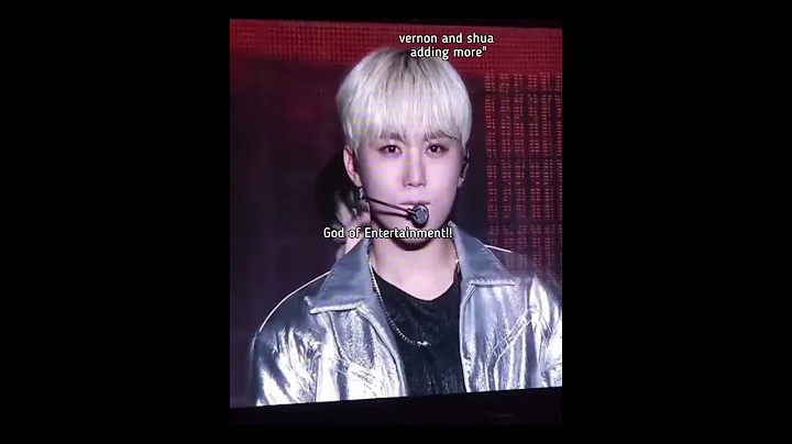 His "stop stop" when she started translating😭🤣❤️🫠#seventeen #seungkwan #hoshi #vernon #joshua