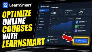 How to Optimize Online Courses with LearnSmart - Easy Tutorial