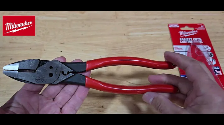 Milwaukee Linesman Pliers MT500C #milwaukeetools