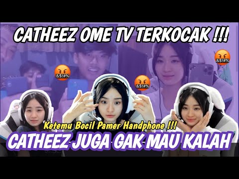 Moment Catheez Maen Ome Tv Ketemu Bocil Sombong Pamer Handphone | Catheez Cimer